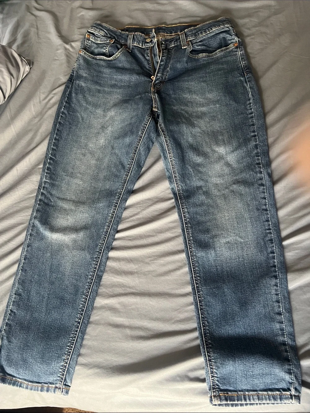 Levi's Men's Relaxed Straight Blue Jeans